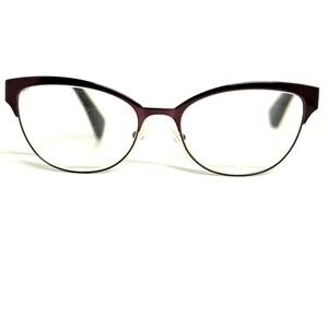 Versace 1397 Cat Eye Eyeglasses Burgundy Purple Frames 53-17-140 22924